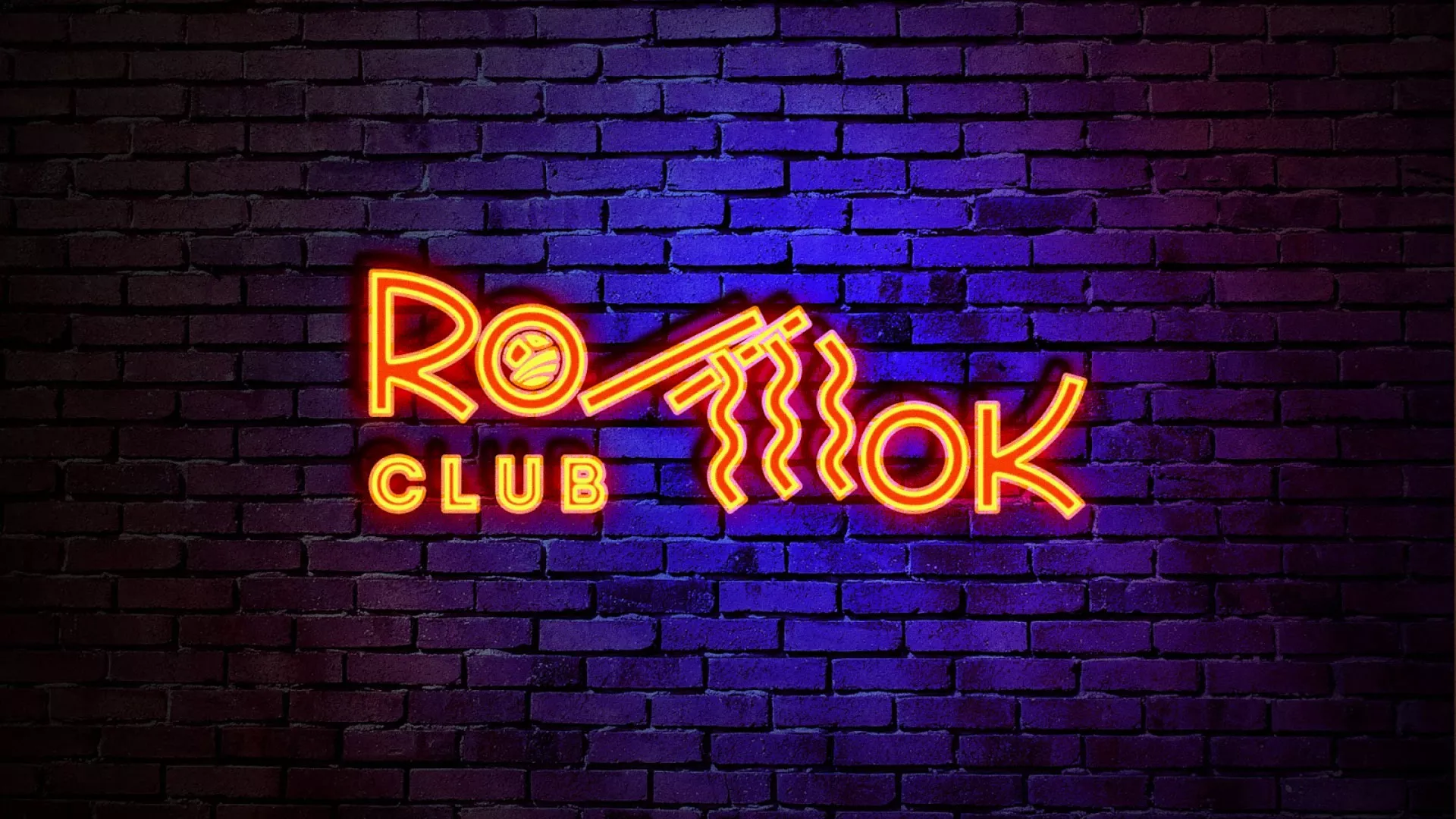 Разработка интерьерной вывески суши-бара «Roll Wok Club» в Воротынске